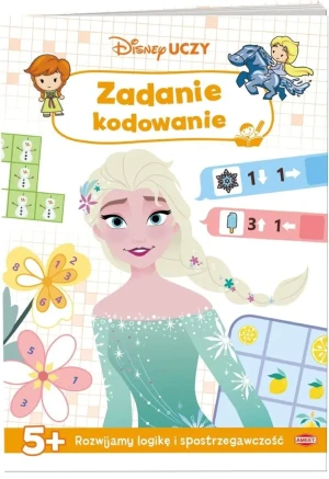 Disney Uczy. Kraina Lodu. Zadanie kodowanie - praca biorowa - książka