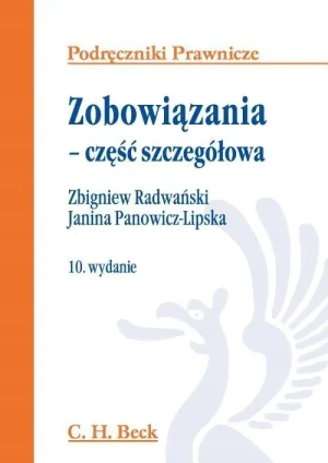 Zobowiązania - część szczegółowa - Radwański Zbigniew,  Panowicz-Lipska Janina - książka