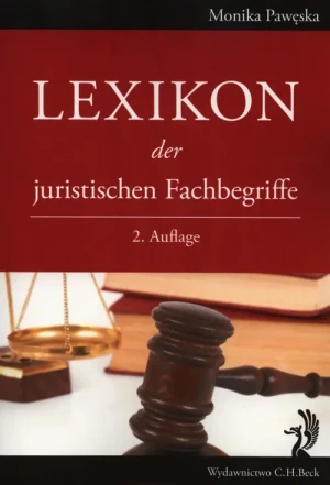 Lexikon der juristischen Fachbegriffe - Pawęska Monika - książka