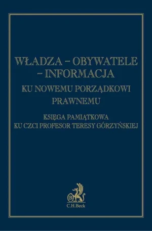 Władza - Obywatele - Lipowicz Irena - książka