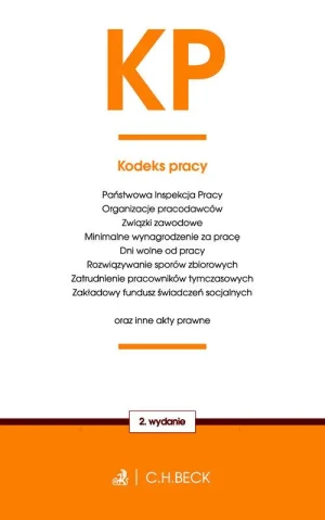 Kodeks pracy oraz inne akty prawne - praca zbiorowa - książka