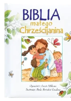 Biblia małego Chrześcijanina - niebieska - Lizzie Ribbons - książka