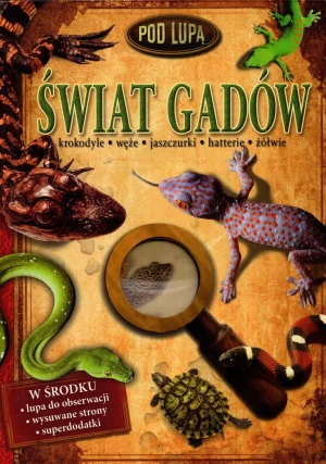 Świat gadów Pod lupą - Douglas Palmer - książka