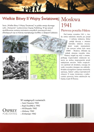 Wielkie bitwy...Moskwa 1941 Pierwsza porażka... - PRACA ZBIOROWA - książka