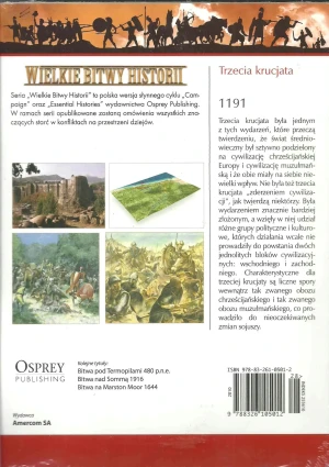 Wielkie Bitwy Historii. Trzecia krucjata 1191   DVD - David Nicolle - książka