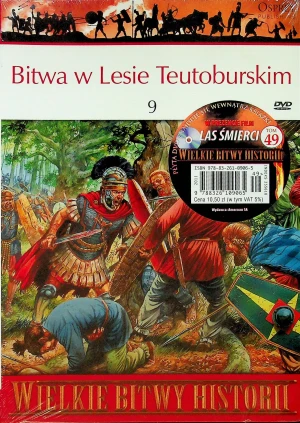 Wielkie Bitwy Historii. Bitwa w Lesie Teutoburskim 9 + DVD - Michael McNally - książka
