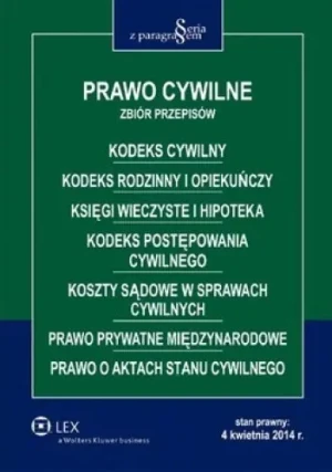 Prawo cywilne Zbiór przepisów - praca zbiorowa - książka