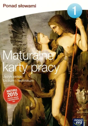 Ponad słowami 1. Maturalne karty pracy. Szkoła ponadgimnazjalna - praca zbiorowa - książka