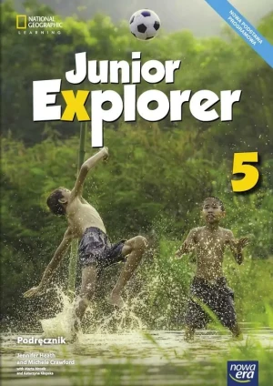 Junior Explorer 5. Język angielski. Podręcznik. Szkoła podstawowa - Jennifer Heath, Michele Crawford, Marta Mrozik, K - książka