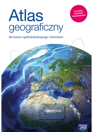 Atlas geograficzny. Liceum i technikum - Praca zbiorowa - książka