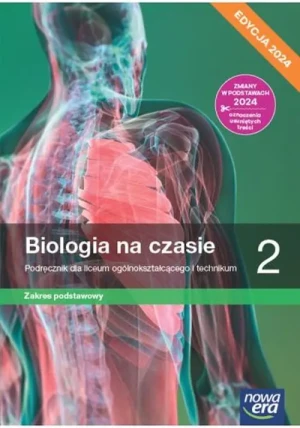 Biologia na czasie. Podręcznik. Klasa 2. Zakres podstawowy. Liceum i Technikum. Edycja 2024 - Anna Helmin, Jolanta Holeczek - książka