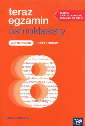 Teraz egzamin ósmoklasisty. Język polski. Repetytorium - Opracowanie zbiorowe - książka