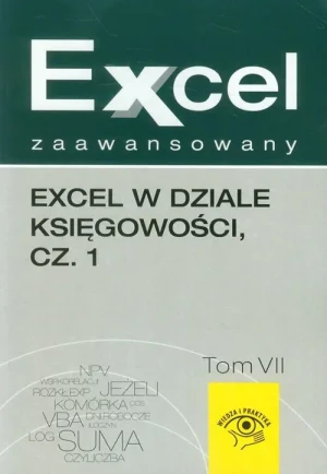 Excel w dziale księgowości. Część 1 - Kudliński Jakub, Próchnicki Wojciech - książka