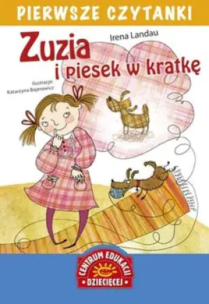 Pierwsze czytanki. Zuzia i piesek w kratkę - Irena Landau - książka