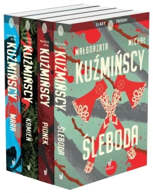 Pakiet: Etnokryminały: Śleboda / Pionek / Kamień / Mara - Małgorzata Kuźmińska, Michał Kuźmiński - książka