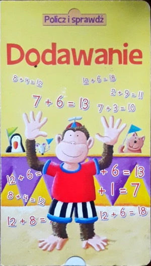 Policz i sprawdź. Dodawanie - praca zbiorowa - książka