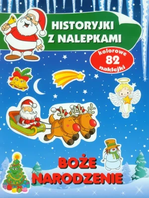 Boże Narodzenie. Historyjki z nalepkami - Anna Wiśniewska - książka