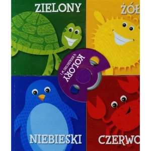 Kolory. 4 książeczki w 1 - praca zbiorowa - książka
