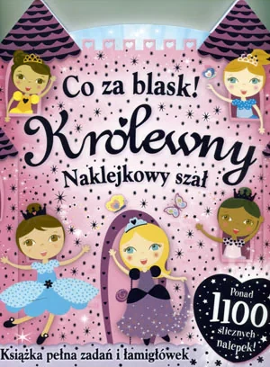 Co za blask! Królewny. Naklejkowy szał - Stieg Larsson - książka