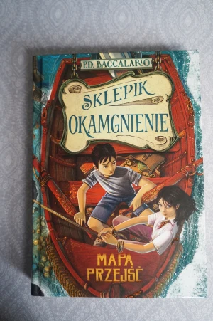 Sklepik Okamgnienie Mapa przejść - Pierdomenico Baccalario - książka
