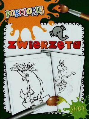Pokoloruj. Zwierzęta - Beth Gardiner - książka