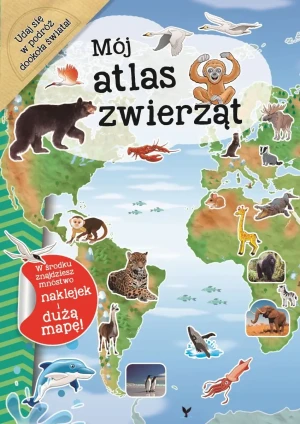 Mój atlas zwierząt - praca zbiorowa - książka