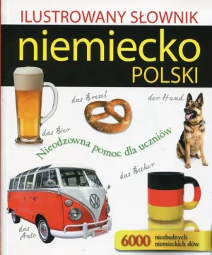 Ilustrowany słownik niemiecko-polski - Tadeusz Woźniak - książka