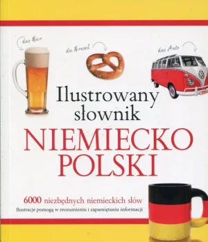 Ilustrowany słownik niemiecko-polski - Tadeusz Woźniak - książka