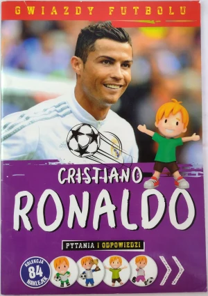 Cristiano Ronaldo. Piłka nożna z nalepkami - praca zbiorowa - książka