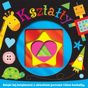 Kształty. Książeczka z okienkami - praca zbiorowa - książka