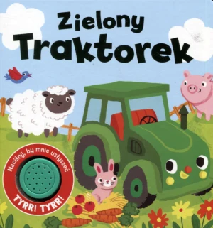 Zielony traktorek. Książeczka dźwiękowa - praca zbiorowa - książka