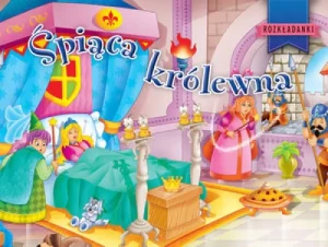 Śpiąca królewna. Rozkładanki - praca zbiorowa - książka