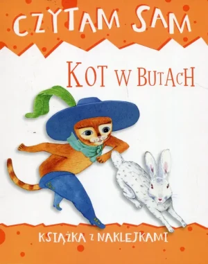 Czytam sam. Kot w butach. Książka z naklejkami - Roberta Zilio - książka