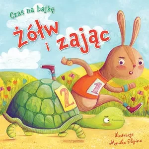 Czas na bajkę: Żółw i zając - Monika Filipina (ilustr.) - książka