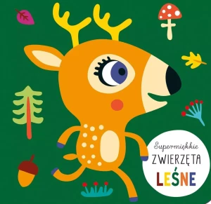 Supermiękkie Zwierzęta leśne - praca zbiorowa - książka