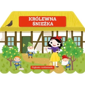 Bajkowe rozkładanki. Królewna Śnieżka - Nicole van Dooren - książka