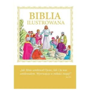 Biblia ilustrowana - Jezus z Apostolami - praca zbiorowa - książka