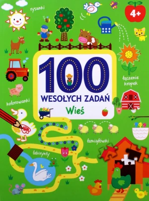 100 wesołych zadań. Wieś - praca zbiorowa - książka