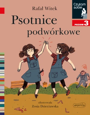 Psotnice podwórkowe. Czytam sobie. Poziom 3 - Rafał Witek, Zosia Dzierżawska-Bojanowska - książka