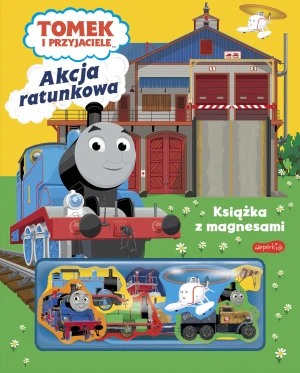 Tomek i przyjaciele. Akcja ratunkowa. Książka z magnesami - praca zbiorowa - książka