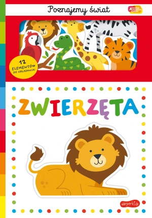 Zwierzęta. Akademia Mądrego Dziecka. Poznajemy świat - praca zbiorowa - książka