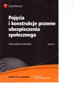 Pojęcia i konstrukcje prawne ubezpieczenia społecznego - Woś Marek - książka