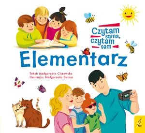 Elementarz. Czytam sam, czytam sama - Małgorzata Ciszewska, Małgorzata Detner - książka