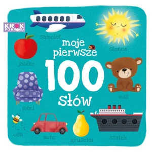 Krok po kroku. Moje pierwsze 100 słów - Kapuścińska Anna - książka