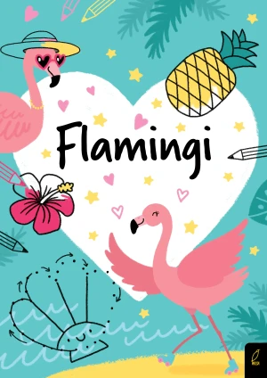 Koloruję. Kocham flamingi - Opracowanie zbiorowe - książka