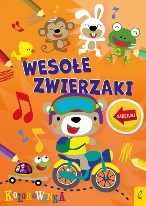 Wesołe zwierzaki. Zwierzaki rozrabiaki - praca zbiorowa - książka