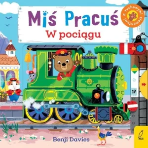 W pociągu. Miś Pracuś -  - książka