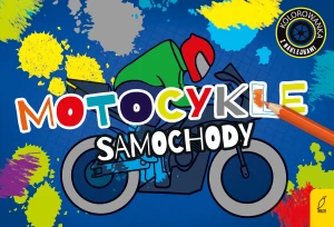 Kolorowanki z naklejkami. Motocykle i samochody -  - książka