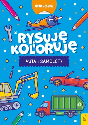 Rysuje i koloruję. Auta i samoloty - Opracowanie zbiorowe - książka