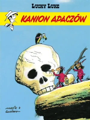 Kanion Apaczów. Lucky Luke - Rene Goscinny, Morris - książka